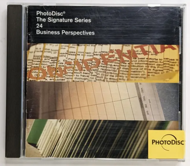 PhotoDisc Signature Series 24 Business Perspectives CD Royalty-Free Stock Photos