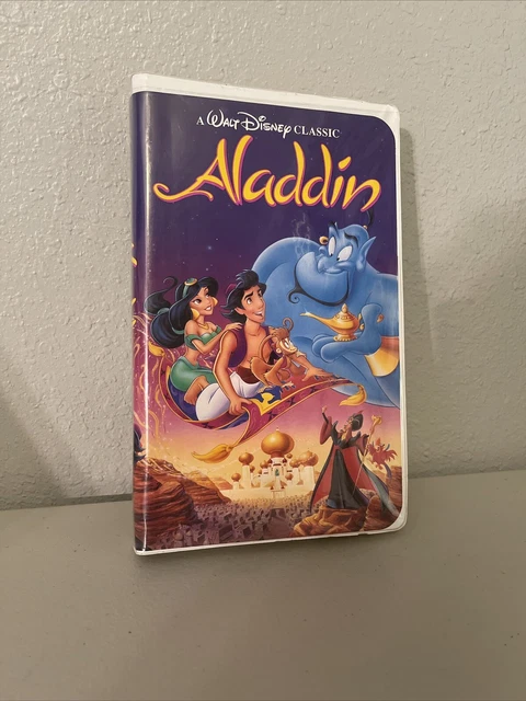 Walt Disneys Aladdin Rare Vintage (1993) Black Diamond Edition Near Mint