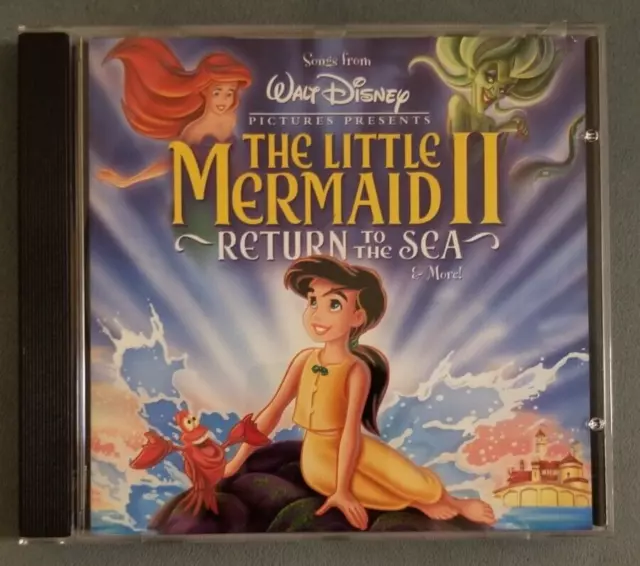 DISNEY LITTLE MERMAID II Original Soundtrack (CD, 2000) 9.99 PicClick