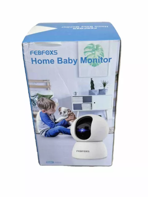 FEBFOXS TV-XM628-3MP 1080p Baby Monitor Security Camera (360 Degree Coverage)