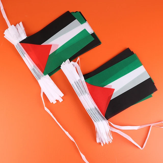 Bandiera Palestina 3x5 Piedi - In Poliestere 100%, Nuova Con Etichette Prodotta In 1009147