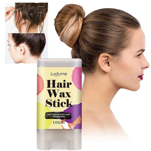 Haarwachs-Stift (75 G) – Glättet Frizz, Fixiert Gebrochenes Haar, Antistatisch Für Perücken & Natürliches Haar