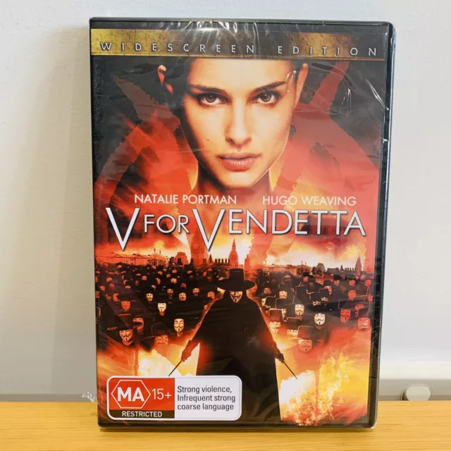 DVD V De Vingança Natalie Portman Hugo Weaving Original V For