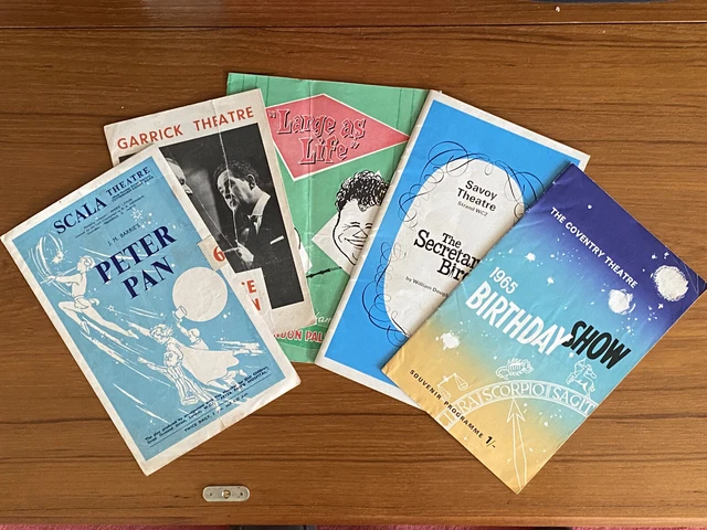 Vintage London/Coventry Theatre Programmes