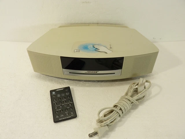 Bose Wave Touch Music System III White CD Player / AM/FM Radio w/ Remote *WORKS* Bose Wave Touch Music System III White CD Player / AM/FM Radio w/ Remote *WORKS*