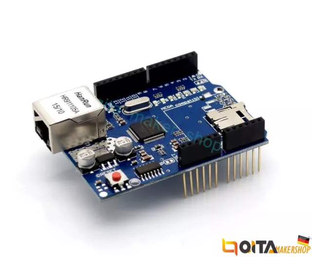 Ethernet Shield W5100+Micro-SD-Stecker für Arduino Uno Mega ATmega328 Mikrocontr