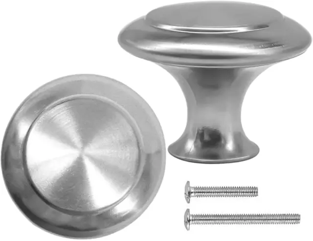 30 Packs Kitchen Cabinet Knobs Brushed Nickel Silver - Pull Hardware Handle, Dra