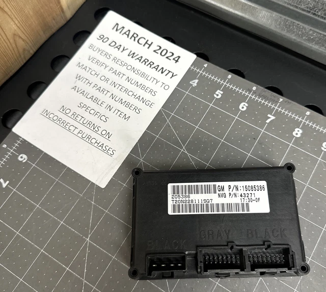 GM TRANSFER CASE Computer Module TCCM 4X4 15085386 39.99 PicClick