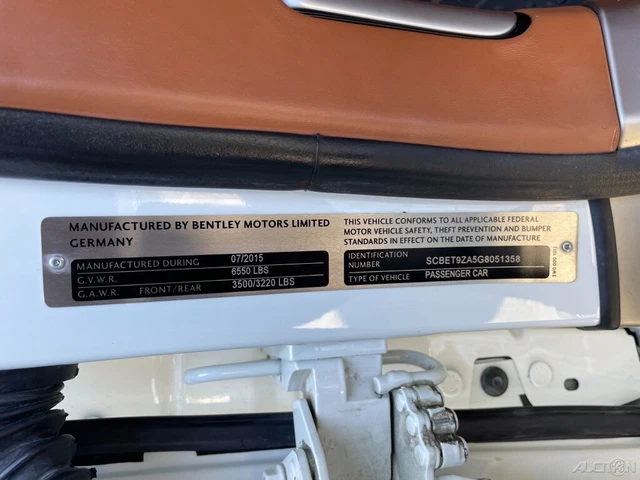 2016 Bentley Flying Spur V8 12