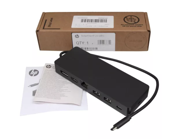 M93490-001 HP Universeller USB-C-Multiport-Hub USB-C 3 Docking Station