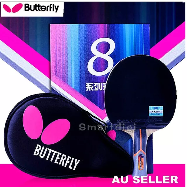 Original Butterfly 801 802 803 Table Tennis Bats Long Handle Shakehand FL Racket