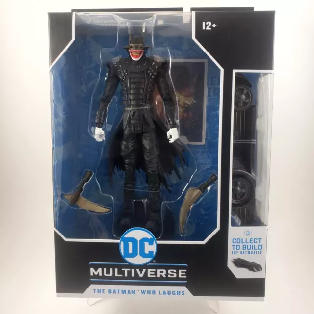 "The Batman Who Laughs" 2020 McFarlane Toys DC Multiverse Bat Mobile Build