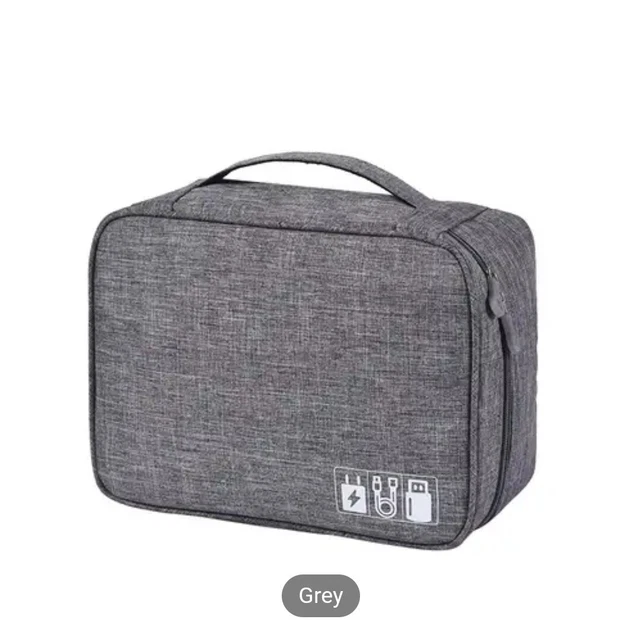 travel orgnizer bag for electronics, phone cable and small travel essentials