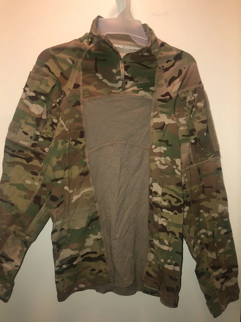 US Army Multicam Army Combat Shirt 1/4 Zip USGI Flame Resistant ACS EXTRA SMALL