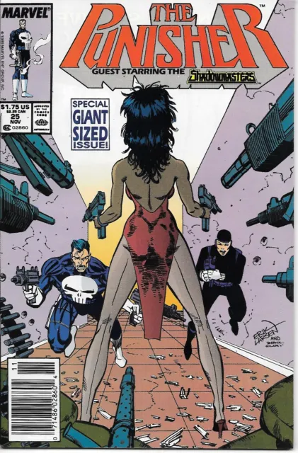 The Punisher Comic Book Volume 2 #25 Marvel Comics 1989 VERY FINE-