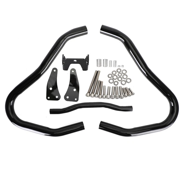 BUMPER ENGINE PROTECTION Guard Crash Bar Steel Black For Bmw Roadster ...