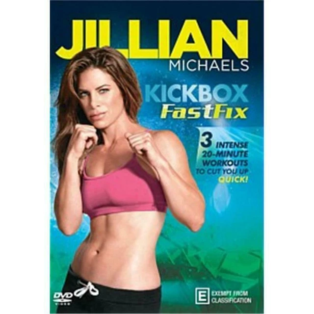 JILLIAN Michaels: KICKBOX Fastfix DVD HEALTH EXERCISE FITNESS NEW WORLDWIDE R0