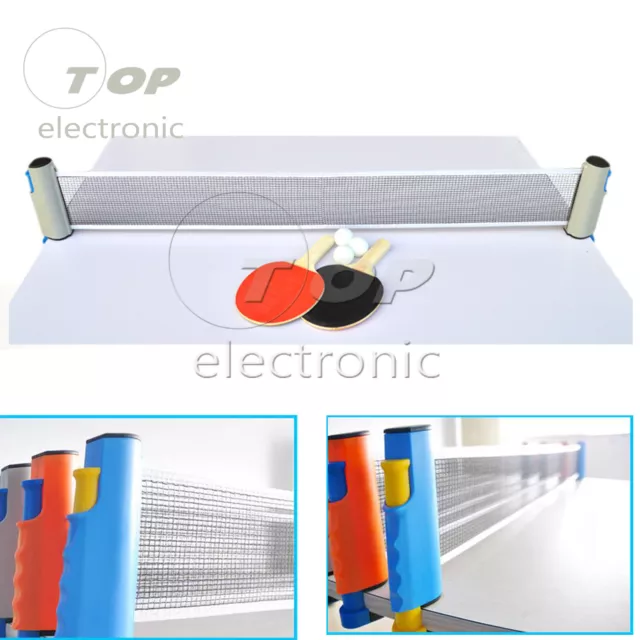 Games Retractable Table Tennis Ping Pong Portable Net Kit Replacement toy