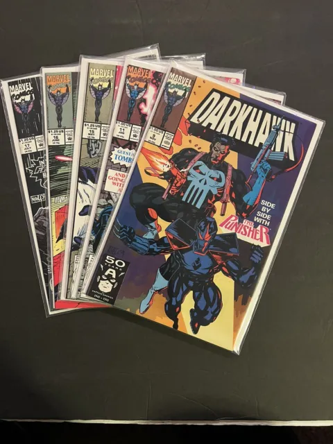 DARKHAWK Side By Side With The Punisher Issue # 9 11 15-17 VF/NM 💥