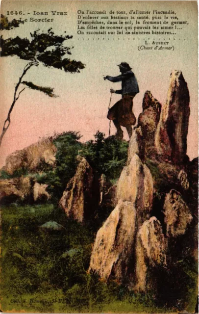 CPA Ioan Vraz Le Sorcier FRANCE FOLKLORE (787985)