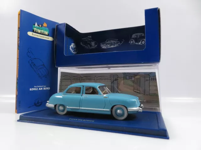 1:43 Atlas TinTin Tim & Struppi Panhard Dyna Z 1954 #4670