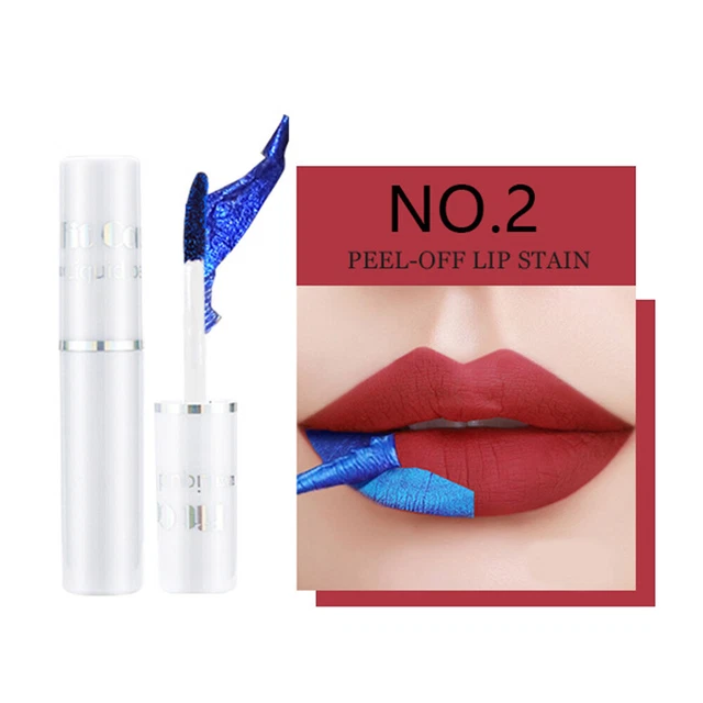 Goccia Off Labbra Smalto Opaco Labbra Smalto Cosmetici Bellezza Colore Cangiante