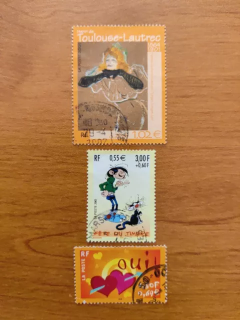 Timbres Français 2001 Oblitéré, Toulouse Lautrec, Gaston,Oui