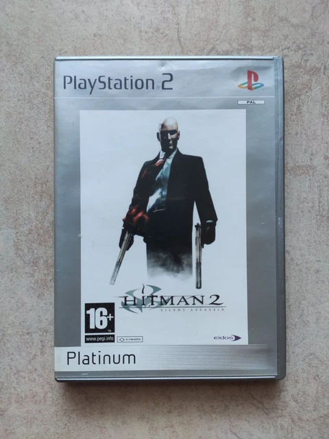 PS2 PlayStation 2 Hitman 2 Silent Assassin CIB PAL