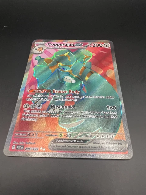 Pokemon TCG - Copperajah ex - 245/193 Paldea Evolved - Secret Rare Full Art