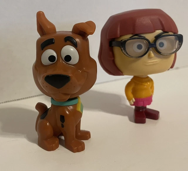 MCDONALD’S SCOOBY DOO 2021 Happy Meal Bobble Head Toys Velma and Scoob