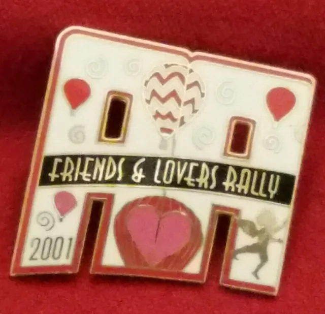 2001 Friends & Lovers Rally Balloon Pin