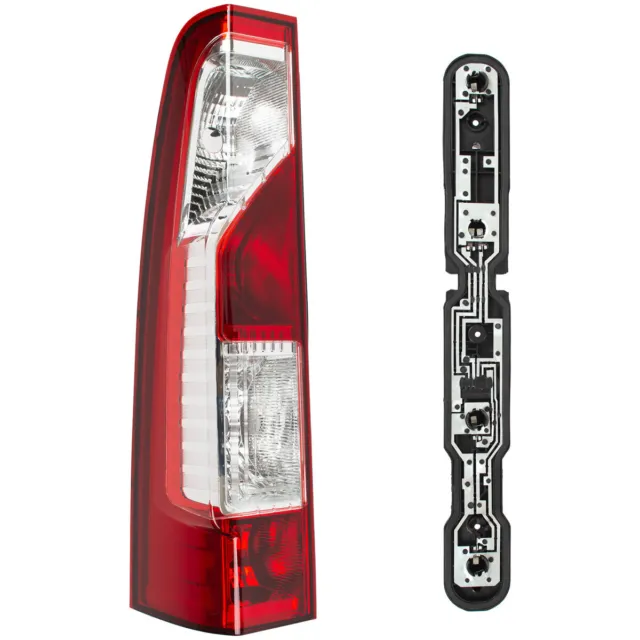 Luz Trasera + Soporte Izquierda 265550023R Para Renault Master Iii Opel Movano B