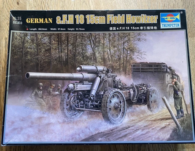 TRUMPETER 02304 1/35 German s.F.H 18 15cm Field Howitzer