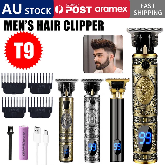Men Portable Electric Hair Trimmer Clippers Beard Shaver Cutting Cordless AU