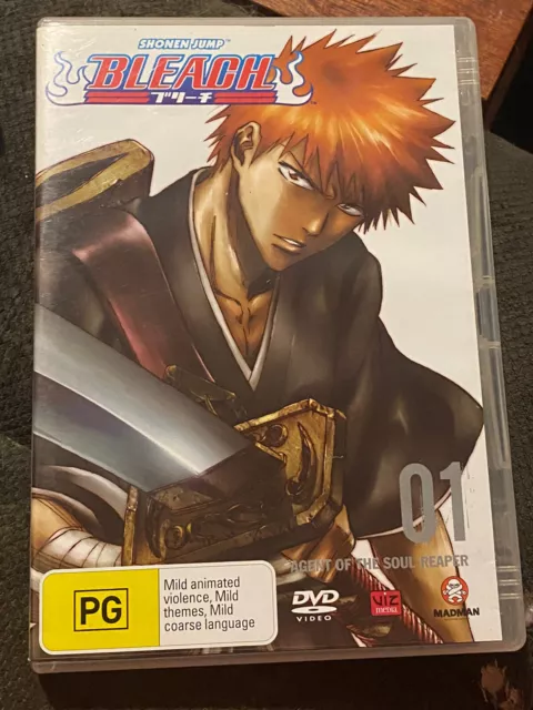 Shonen Jump Bleach DVD Season 5 The Assault 4 Disc - Episode 92-109