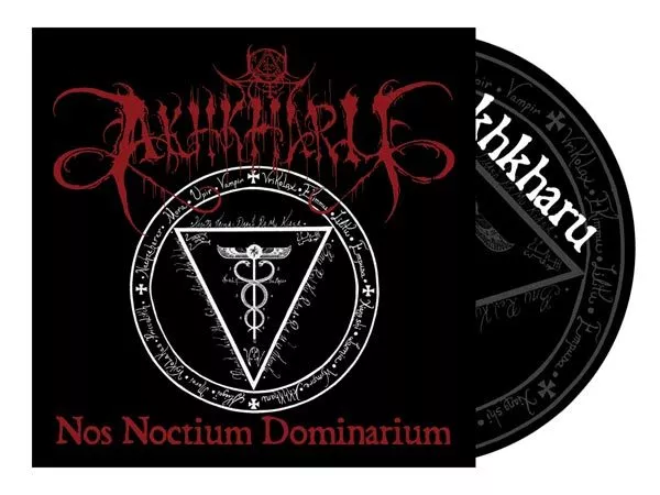 AKHKHARU - Nos Noctium Dominarium CD vampiro ritual ambiente oscuro mazmorra sintetizador