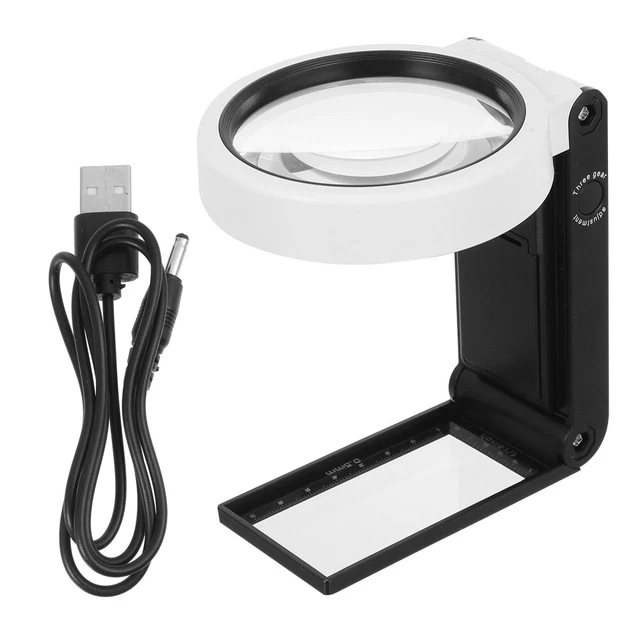 Lunettes Loupe Mighty Sight – Grossissement 160% Avec LED – Rechargeable USB – Mains Libres