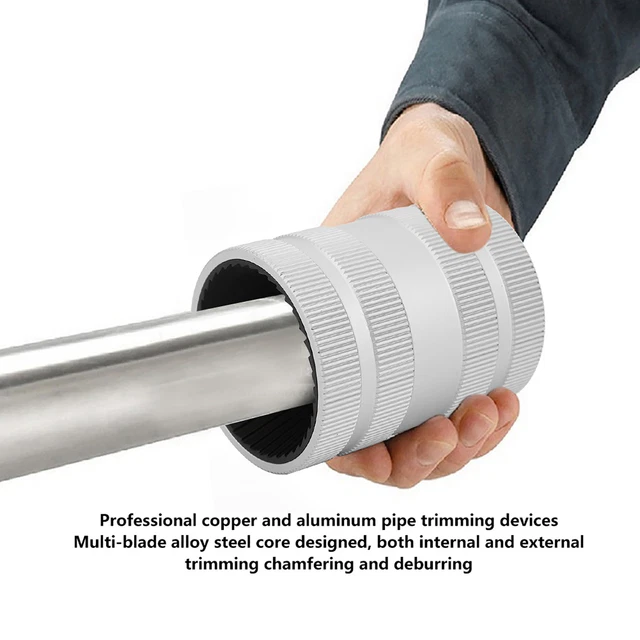 Stainless Steel Pipe Reamer Tube Deburr Chamfer Tube Remove Tool 5/16" - 2 1/8"