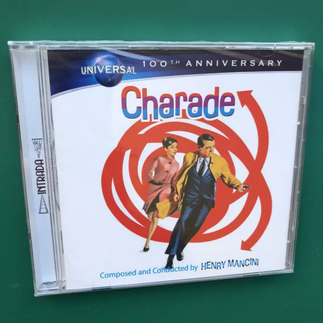 Mancini CHARADE Film Soundtrack CD Audrey Hepburn Cary Grant Intrada SELTEN VERSIEGELT