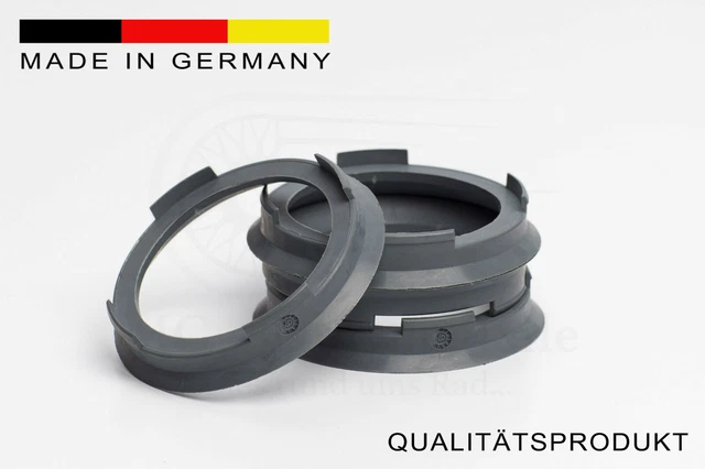 Zentrierringe 70 Auf 57 1 Zapfenringe (4) 72mm Bis 57,1mm Distanzscheiben Nabe Für Audi Zapfenringe 72mm 57.1mm Audi A3 8V Distanzscheiben
