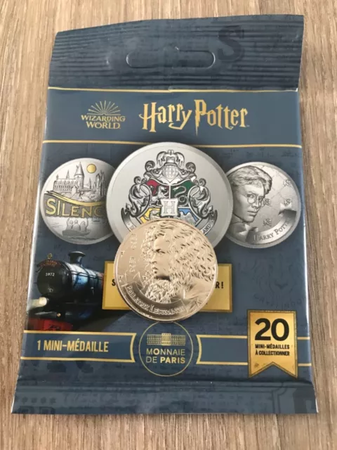 Harry Potter mini-médailles MONNAIE DE PARIS 2021 - NEUF