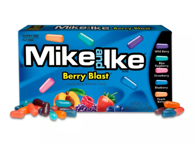 Mike and Ike Berry Blast Video Box Single