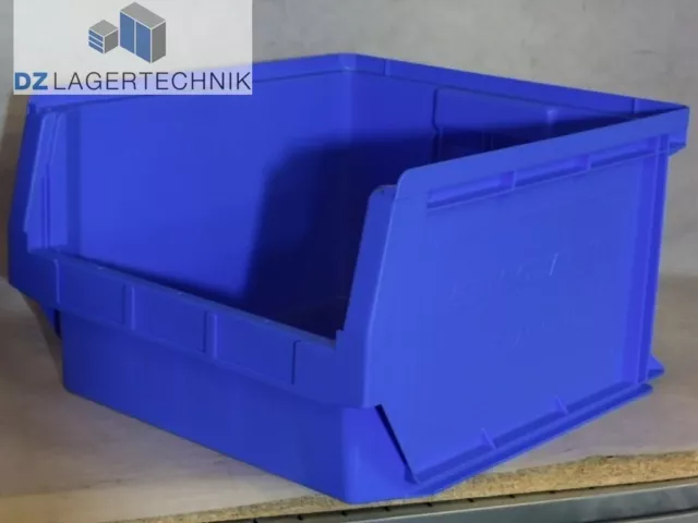 Sichtlagerkiste LF 543 blau 2x SSI Schäfer Kiste Lagerkasten 500x470x300 NEU Box