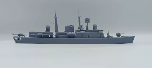 Type 42 Batch I HMS Sheffield Destroyer 1/350 with Lynx