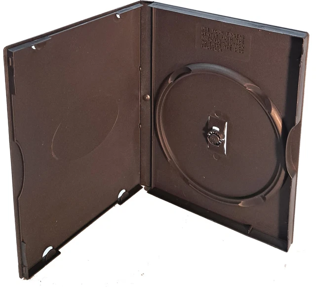 Empty Big DVD Cases Black 100 pcs. (Big size !! Not a standard size !!)