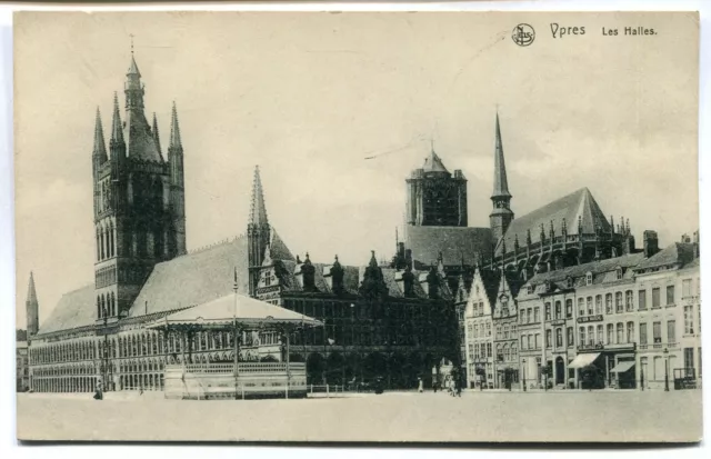 CPA - Carte Postale - Belgique - Ypres - Les Halles ( DD7273)