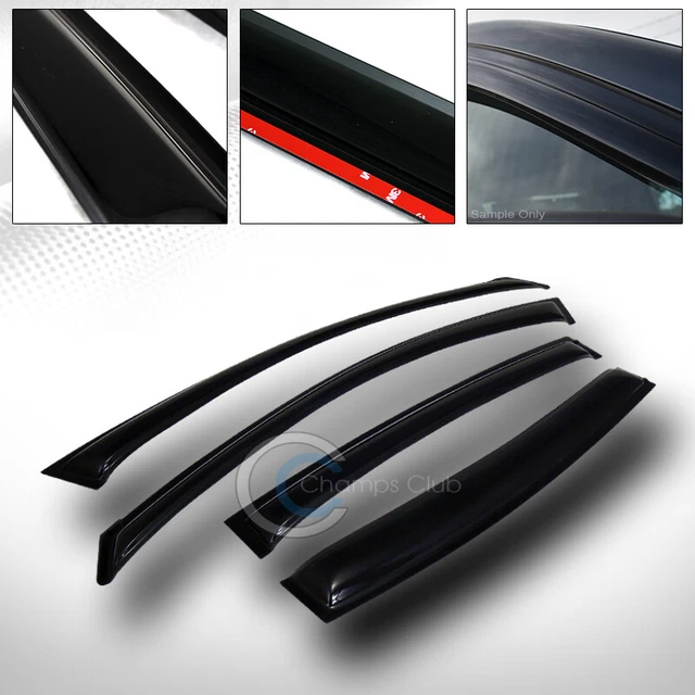 Sun/Rain Smoke Guard Vent Shade Deflectors Window Visors For 04-08 Nissan Maxima