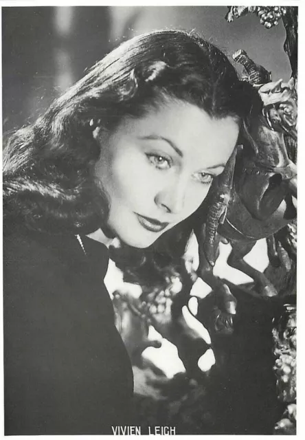Vintage Reproduction Actress Vivien Leigh Postcard by Mayfair Cards RL7