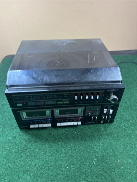 Sanyo GXT-180 Stereo System Dual Cassette Turntable & AM/FM Radio Receiver Only Sanyo GXT-180 Stereo System Dual Cassette Turntable & AM/FM Radio Receiver Only
