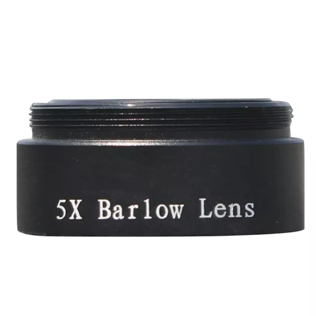 Barlow Lens 5X for Any M28X0.6 Thread 1.25inch Telescope Eyepiece Astronomy2415